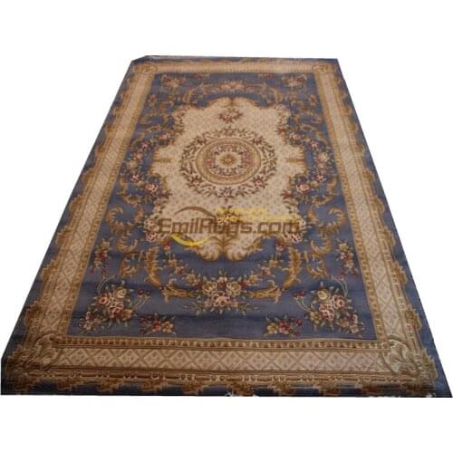 French Royal Carpets Folk Wool Knitting Carpets Folk Art Mandala Area Runnerchinese aubusson rug