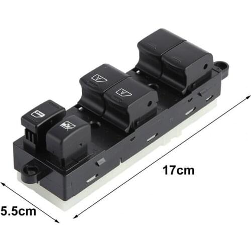 WindowSwitch Matched Front Left Side ABS 25401-7Y010 Power Window Master Switch for Infiniti 2003-2008 Intelligent Window Closer