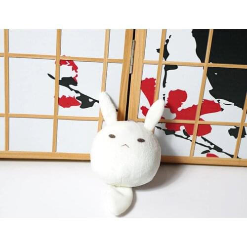 Game Genshin Impact Cosplay Stuffed Plush Toy Klee Rabbit Cute Cartoon Bag Pendant Figure Doll 27cm Gift For Child