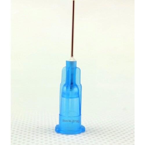 50pk 23gauge 1/2inch Flow Resin Dispense Tips | Luer Slip Blunt Needle