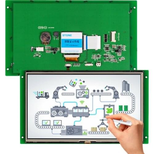 STONE LCD Display Human Machine Interface TFT LCD Touch Panel with 3 Years Warranty