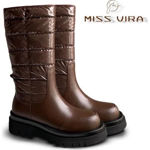 Женские зимние сапоги MISS VIRA China At AliExpress