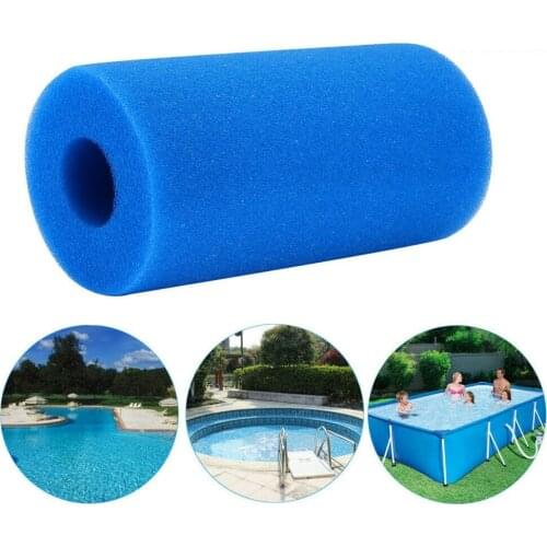 Pool Filter Sponge Reusable Washable Hot Tub Pool Filter Foam Cartridge Sponge 20.0*10.0*10.0cm