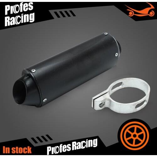 Motorcycle Universal 28mm 38mm Exhaust Muffler Pipe Motocross Exhaust for 125cc 150cc 160cc For Honda Yamaha Kawasaki ATV