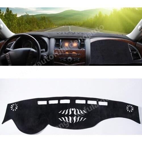 For Nissan Armada Patrol Y62 2014-2020 Interior Car Dashboard Dash Mat Non-Slip Sun Cover Pad Mat car accessories