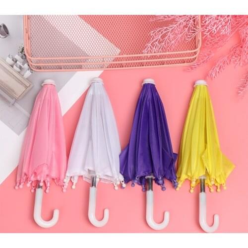 New Style Mini Umbrella Rain Gear For 18 Inch American baby Doll Life Journey Dolls Accessory Birthday Gift For Children
