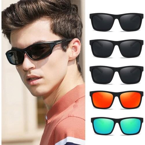 Men Special Promotion Polarized Lens Sunglasses Women Outdoor Sports Colorful Square Frame Sun Glasses