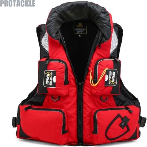 Adults Fishing life jackets large buoyancy professional multi-function portable marine fishing drifting fishing life vest