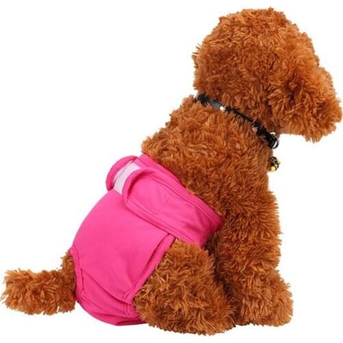 Dog Physiological Pants Diaper Sanitary Washable Female Dog Shorts Panties Menstruation Underwear Briefs Jumpsuit For Dog