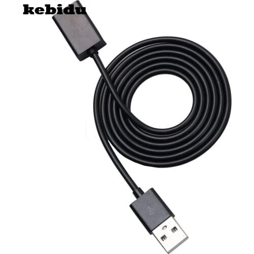 Kebidu USB 2.0 Male to Female Extension Cable Adapter Connector Data Sync Cord Cable Cord Wire With 50cm 100cm For PC Laptop