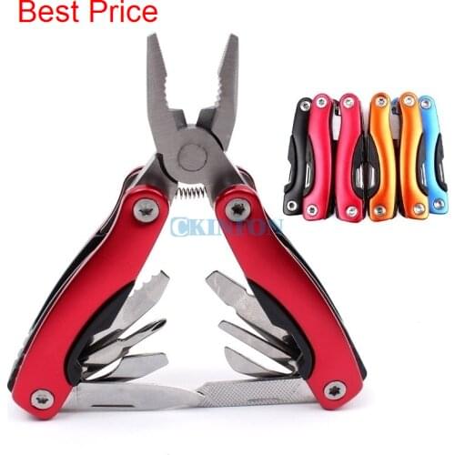 200Pcs/Lot Outdoor Multifunction Portable Knife Tool Pincers Combination Tool Pliers Folding Pliers