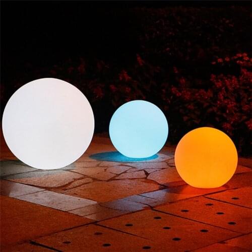 Waterproof LED Garden Ball Light RGB 16 COLORS Light Outdoor Christmas Wedding Party Lawn Lamps Swimming Pool Floating SHPERE