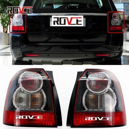 ROVCE Car Tail Light For Land Rover 2010 2011 Freelander 2 L359 LR022053 LR022050 White Rear Taillights