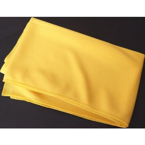 10Pcs Yellow Summer Cool Towel Summer Ice Towel Cooling 85*35cm Face Towel Reusable