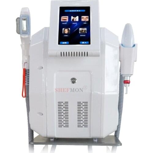 3 in 1 ND Yag Laser Tattoo Removal IPL OPT SHR Machine For Hair Removal Skin Rejuvenation Freckle Removal Beauty Machine Salon