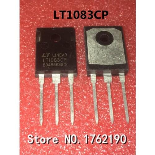 5PCS/LOT LT1083CP TO-247 Power Regulator IC High-Current Adjustable Regulator Three-End Regulators