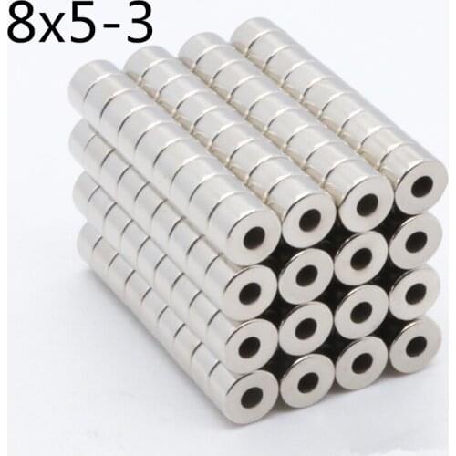500pcs 8*5-3mm Round Countersunk Ring