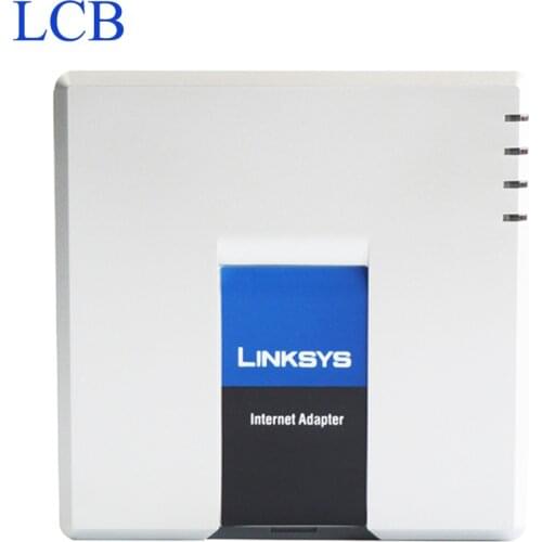 500pcs Unlocked Linksys PAP2T/PAP2T-NA VoIP Telephone Adapter with 2 FXS Phone Ports telefone with original box