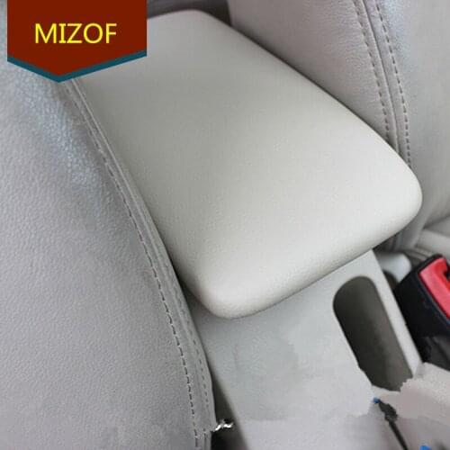 Microfibre Leather Center Armrest Cover For Volkswagen Bora 2008 09 10 11 2012 AAB053