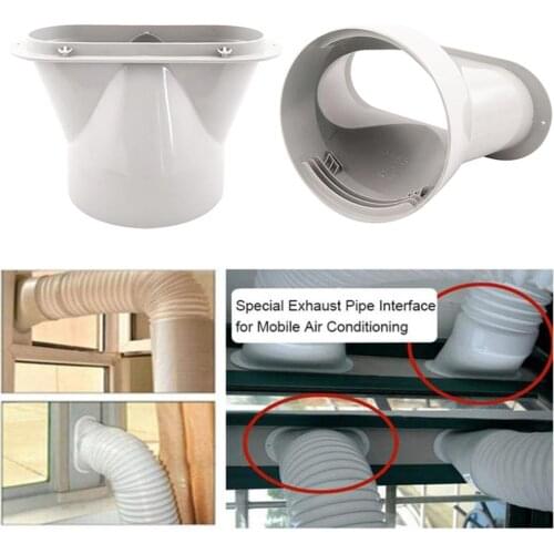 13cm Exhaust Hose Tube Connector for Portable Air Conditioner Window Kit Plate Heating Cooling Vents Suppies