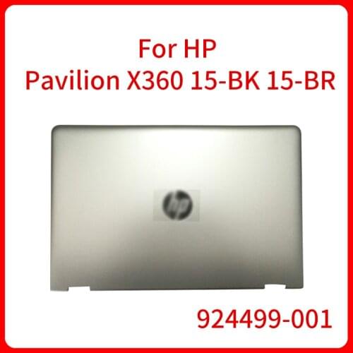 New Original 924499-001 Top Rear Case LCD Bezel Cover For HP Pavilion X360 15-BK 15-BR Laptop A Shell Face Back Cover Computer
