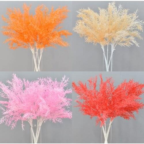 Wedding celebration simulation agarwood wheat ear Home Inn wedding hall decorative flower arrangement flower art home soft decor