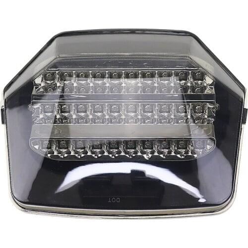 Motorcycle Rear Tail Light Brake Turn Signal Integrated LED Light Smoke For Honda CB1300 CB-1300 2003