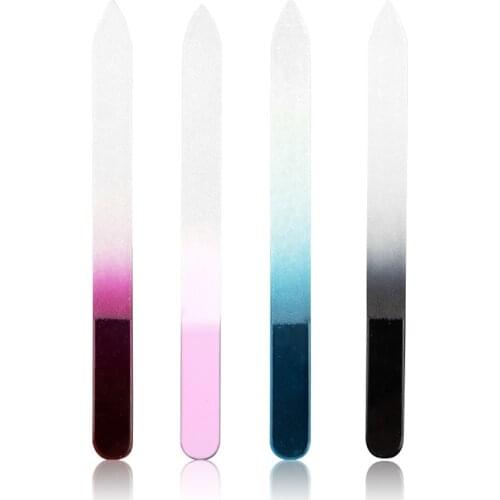 1Pcs High Quality Nail File Crystal Polishing File Glass Nail Art Manicure File Women Girl Professional Polishing Tools