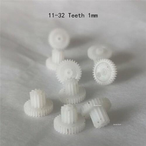 11T-32T 1mm Plastic gear DIY production