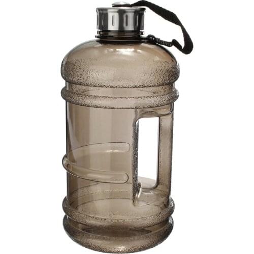 2.2L Large Capacity Multifunctiona Dumbbell Shape Water Bottle Portable Sport Gym Fitness push cap Water Kettle With handle 2019