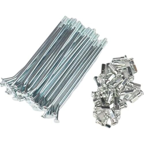 36 pcs 124-141mm 8G spokes 3.5mm width spokes bend For electric bicycle bike motorcycle radios for motorcycle and child bike