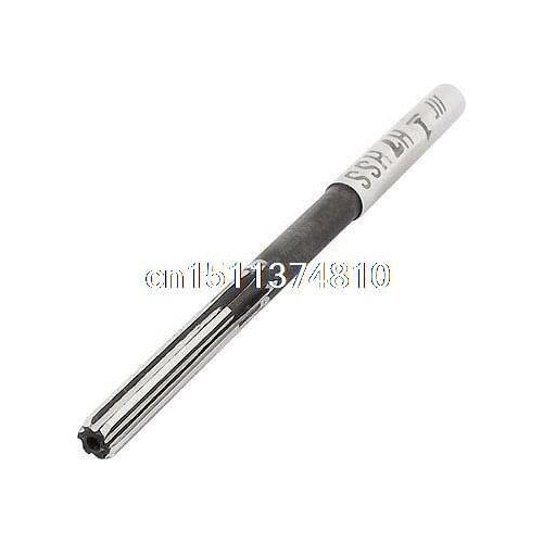 6.35mm 1/4" Diameter 6 Flutes HSS Machine Chucking Reamer Milling Cutter