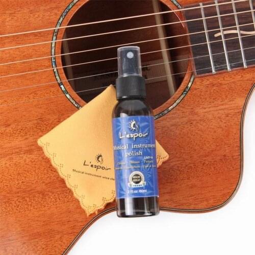 60ml Guitar Fingerboard Nursing Oil Fretboard Lemon Tool Cleaning Ukulele Care Cloth Universal Guitar Oil Set Accessorie Ba Q4E6