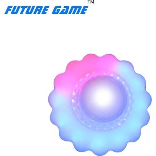 82#arcade push button 12v LED flower shape arcade buttons multicolored for arcade game machine