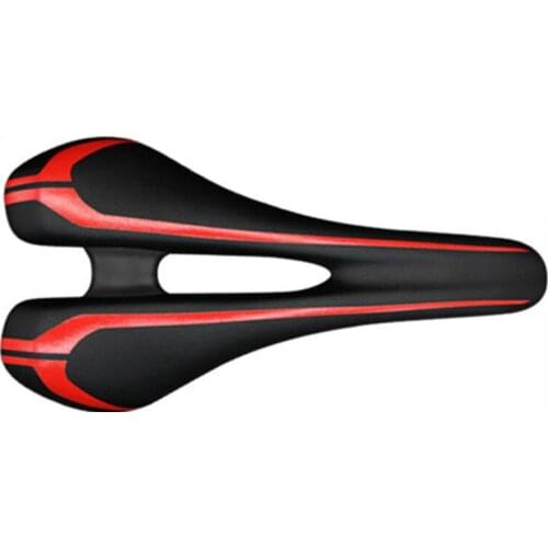 Road bike mountain bike hollow seat unisex bicycle saddle road bike seat cushion riding equipment