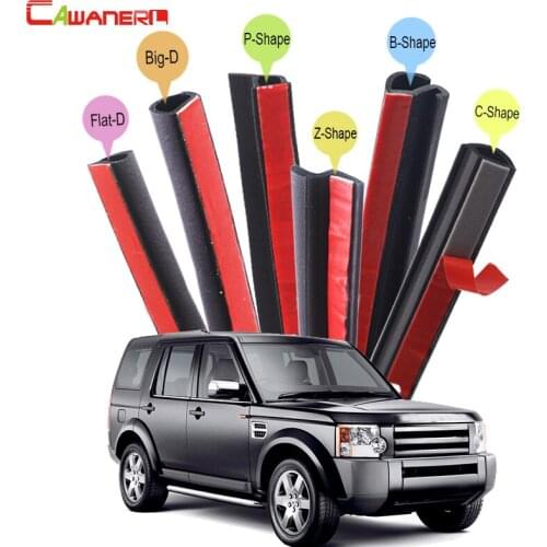 Cawanerl Car Styling Rubber Sealing Seal Strip Kit Weatherstrip Seal Edging Trim For Land Rover Discovery Freelander