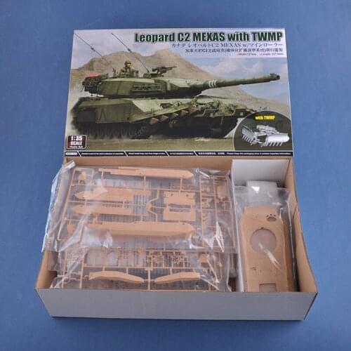 HobbyBoss 84557 1/35 Static Main Battle Tank Panzer Leopard C2 MEXAS TWMP Kit Model Indoor Toys For Boys Gift TH19380-SMT6