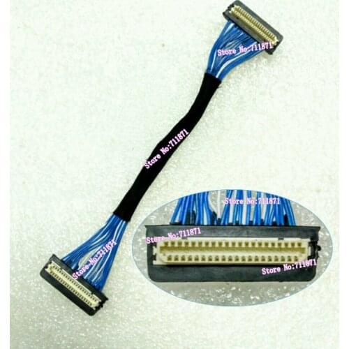 Male to Male DF9-41S 41P DF9 Cable Line 41 Pin DF9 to DF9 41P Line Cable 1.0 Pitch TTL 41P to 41Pin DF9 41S Screen Line Cable