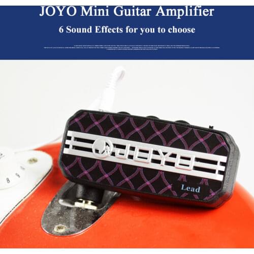 JOYO JA-03 Mini Guitar Amplifier Amp Pocket Powerful 6 Sound Effects Metal&Lead&English Channel&Super Lead&Tube Drive & Acoustic