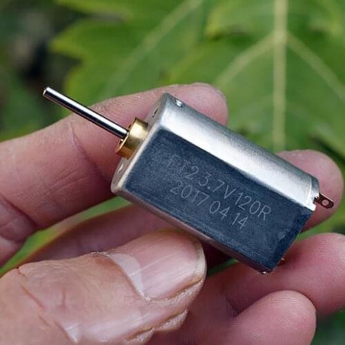 Mini 180 Motor DC 3V 5V 6V 19000RPM Carbon Brush Strong Magnetic 18.5mm Long Shaft Front Ball Bearing Large Torque DIY Car Boat