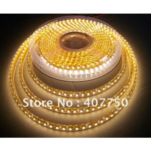 Wholesale smd 3528 60led per meter 4.8w single color waterproof ip65 led light strip 5meter/Lot used for lighting projects