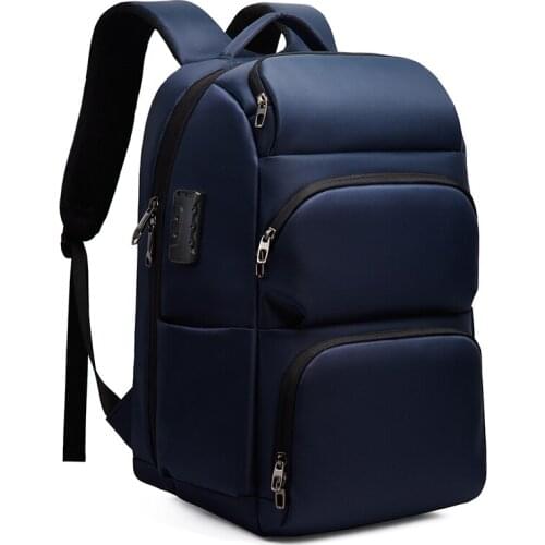Men Backpack Fashion 17 Inch Laptop Bag Male Large Capacity USB Charger School Backpack Bags Business Travel Shoulder Bag Packs