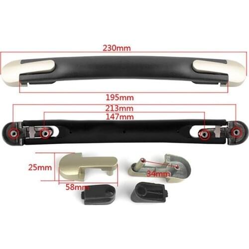 1pcs Luggage Accessories Luggage Case Handle Strap Handle Grip Travel Suitcase Handlebar Alloy Box Trolley Accessories