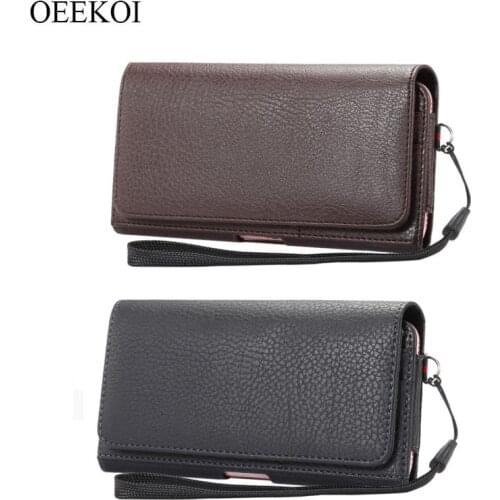 OEEKOI Lichee Pattern Card Slots Holder Pouch Case for Microsoft Lumia 950 XL/640 XL/650/950/535/550