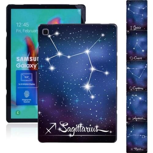 For Samsung Galaxy Tab S4/Tab S5e 10.5"/Tab S6/Tab S6 Lite 10.4" P610 P615/Tab S7 T870 Constellation Series Tablet Case