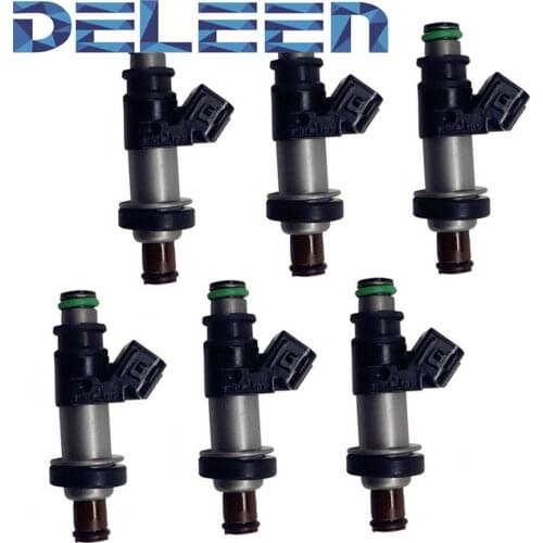Deleen 6x High impedance Fuel Injector FJ490 / 06164-P8E-A00 For Acura Car Accessories