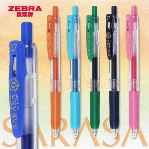 1Set Japan Zebra JJ15 Colour SARASA Gel Pen Set0.7mm JJ75 Office School Supplies Bussiness Supplies