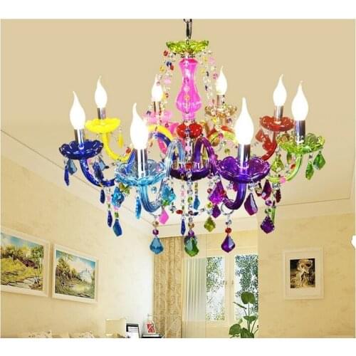 D720mm H600mm Crystal Chandelier Bohemia Chandelier lustres de cristal Decoration Tiffany Pendants and Chandeliers Home Lighting