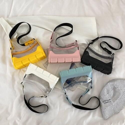 Fashion Women Transparent Shoes Shape Shoulder Underarm Bag Ladies Casual Small Purse Handbags