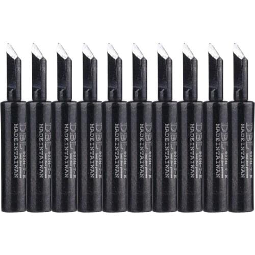 10pcs/lot 900M-T-SK Lead-free Soldering Iron Tip Welding Tools for Hakko 936 937 907 Soldering Station Rework Accessories
